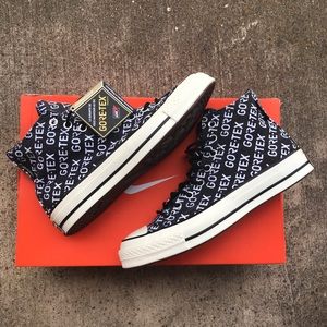 Converse Chuck 70 Hi Black Gore-Tex Waterproof